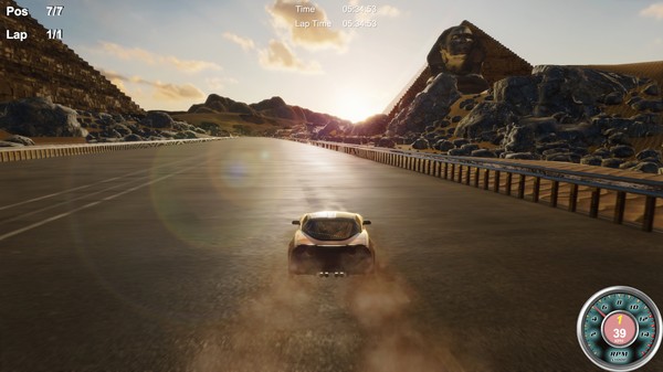 Скриншот из OLD SKOOL RACER