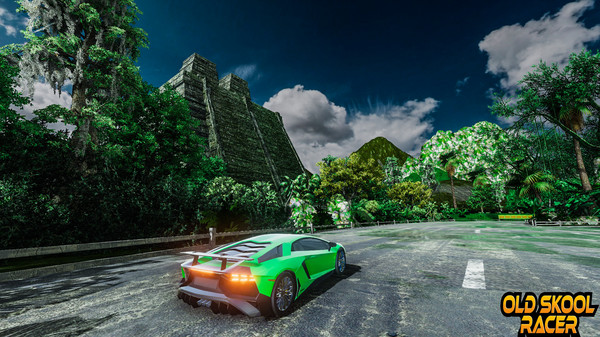 Скриншот из OLD SKOOL RACER