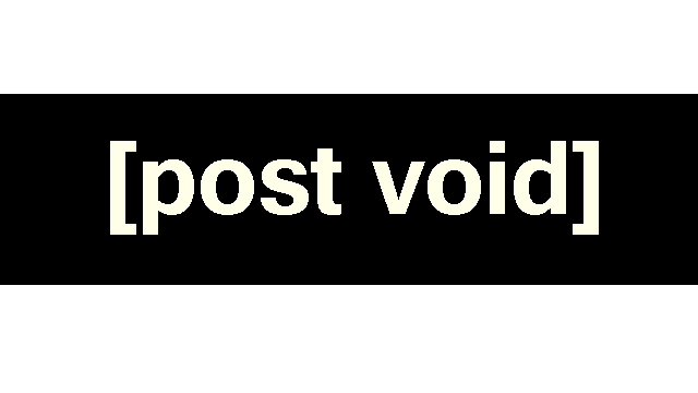 Post Void - Steam Backlog