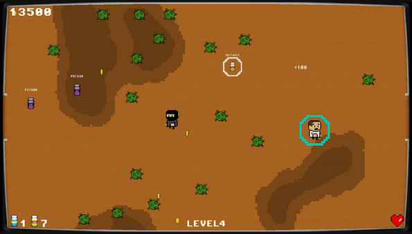 Virus Kombat game for Linux 1