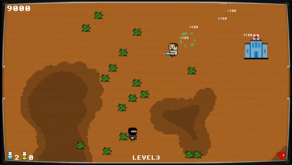 Virus Kombat game for windows Pc 1