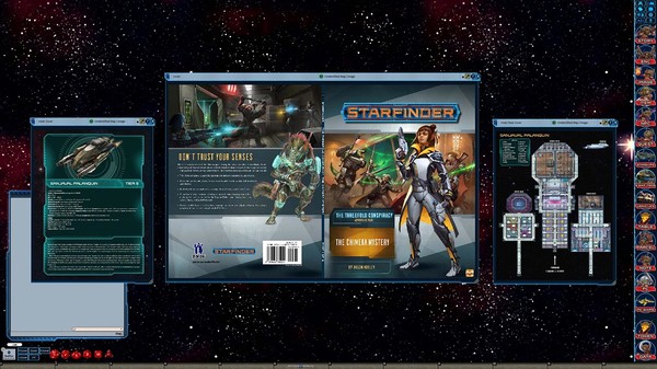 Скриншот из Starfinder RPG - The Threefold Conspiracy AP 1: The Chimera Mystery