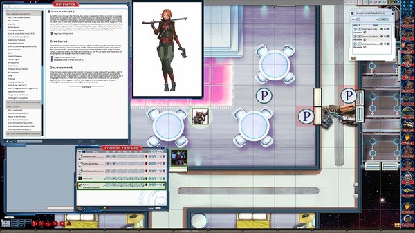 Скриншот из Starfinder RPG - The Threefold Conspiracy AP 1: The Chimera Mystery