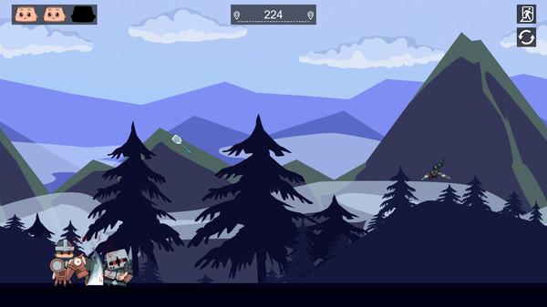 Mosquitoes and zombies game for Linux 1