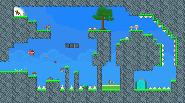 Скриншот из BROTHER!!! - Hardcore Platformer Скриншот из BROTHER!!! - Hardcore Platformer