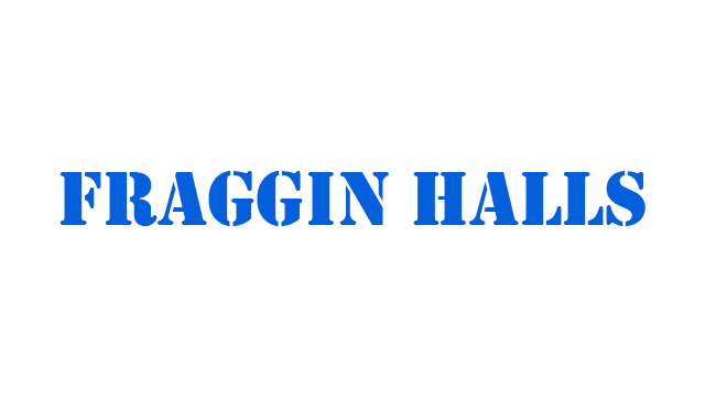 Fraggin Halls VR Logo