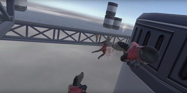 Скриншот из Fraggin Halls VR