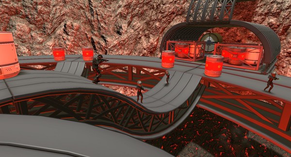 Скриншот из Fraggin Halls VR