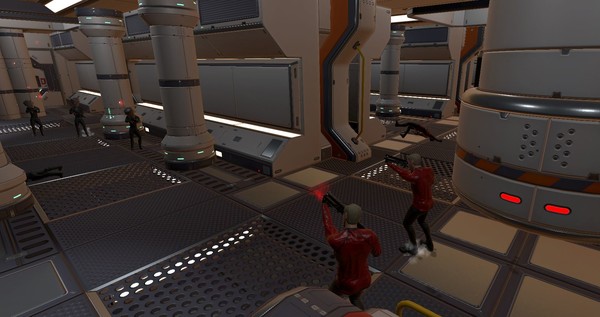 Скриншот из Fraggin Halls VR