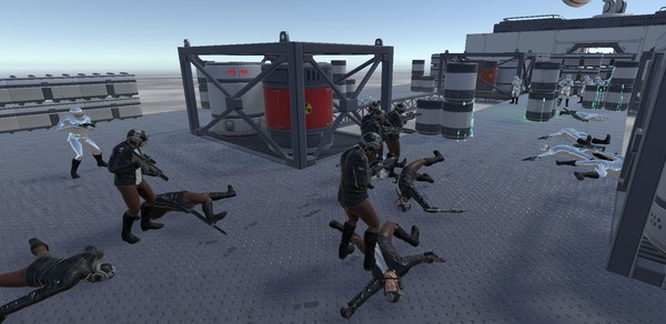 Скриншот из Fraggin Halls VR