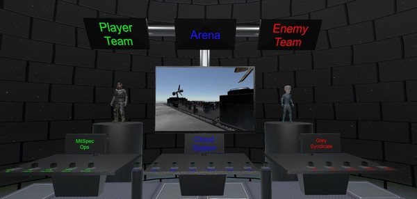 Скриншот из Fraggin Halls VR