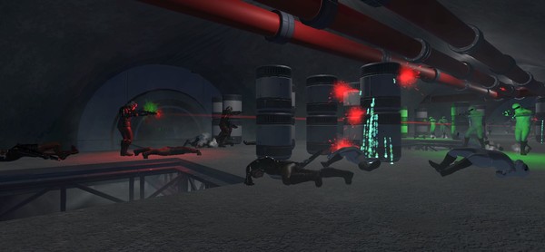 Скриншот из Fraggin Halls VR