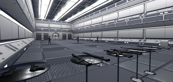 Скриншот из Fraggin Halls VR