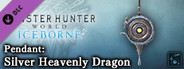 Monster Hunter World: Iceborne - Pendant: Silver Heavenly Dragon
