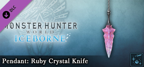 Monster Hunter World: Iceborne - Pendant: Ruby Crystal Knife cover art