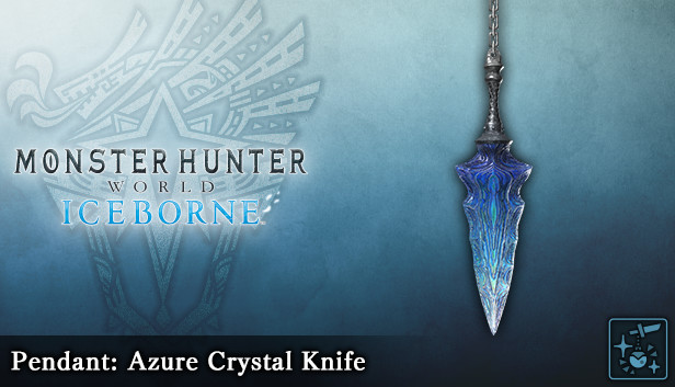Steam 上的monster Hunter World Iceborne 追加饰物 水晶小刀 琉璃