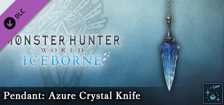 Monster Hunter World: Iceborne - Pendant: Azure Crystal Knife cover art
