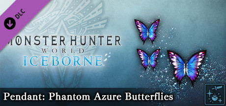 Monster Hunter World: Iceborne - Pendant: Phantom Azure Butterflies