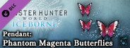 Monster Hunter World: Iceborne - Pendant: Phantom Magenta Butterflies