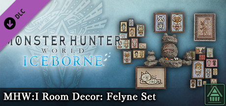 Monster Hunter World: Iceborne - MHW:I Room Decor: Felyne Set