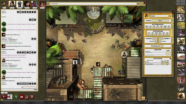 Скриншот из Fantasy Grounds - Robert E Howard's Conan Roleplaying Game