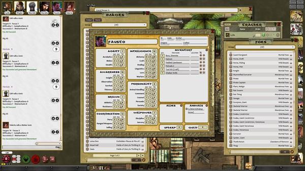 Скриншот из Fantasy Grounds - Robert E Howard's Conan Roleplaying Game