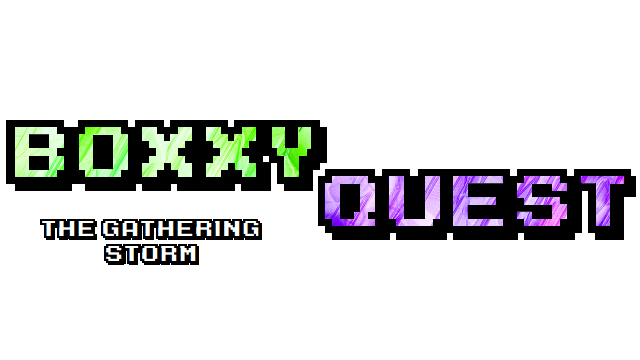 BoxxyQuest: The Gathering Storm Logo