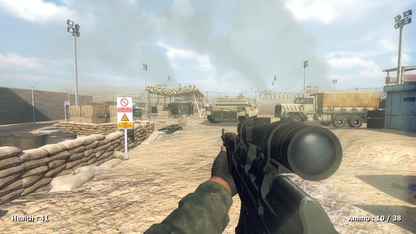 Скриншот из Desert attack Скриншот из Desert attack