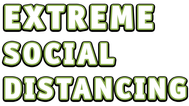 Extreme Social Distancing Logo
