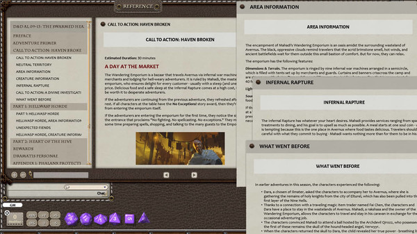 Скриншот из Fantasy Grounds - D&D Adventurers League 09-13 The Swarmed Heart