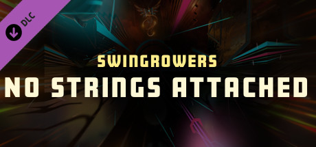 Synth Riders - Swingrowers - "No Strings Attached" cover art