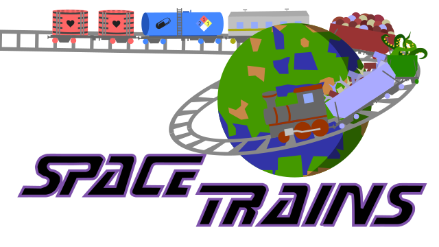 Space Trains Logo
