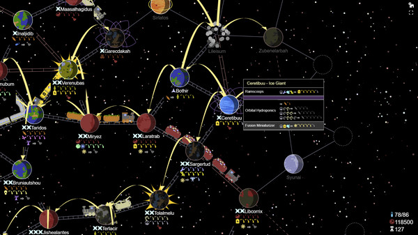 Скриншот из Space Trains