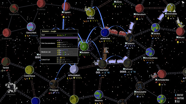 Скриншот из Space Trains