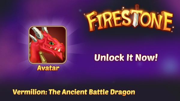 【图】Firestone Idle RPG – Vermilion, The Ancient Battle Dragon – Avatar(截图1)