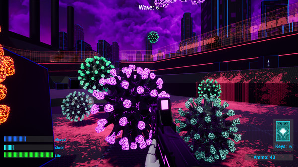 COVID-19 game for Linux 1