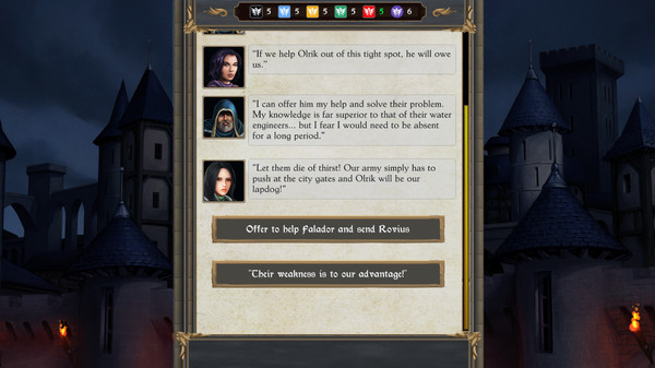 Скриншот из Silmaris: Dice Kingdom