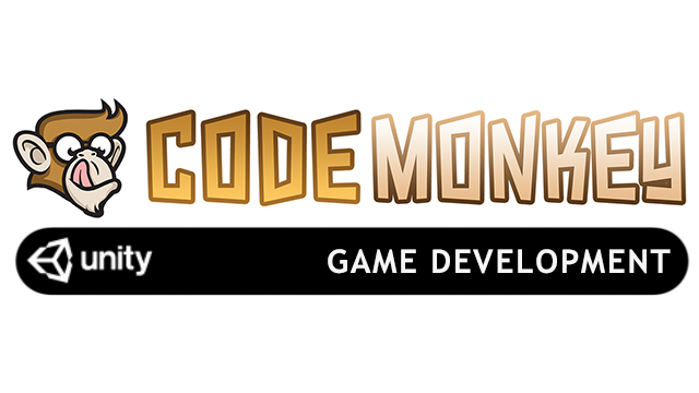 Learn Game Development, Unity Code Monkey Logo