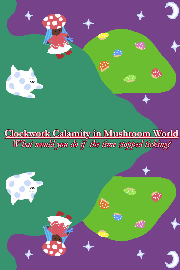 Steam portrait for Clockwork Calamity in Mushroom World: What would you do if the time stopped ticking?.