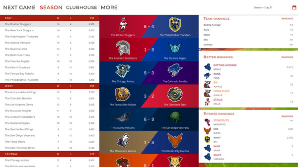 Скриншот из Astonishing Baseball 20