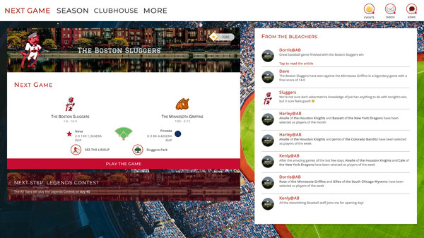 Скриншот из Astonishing Baseball 20