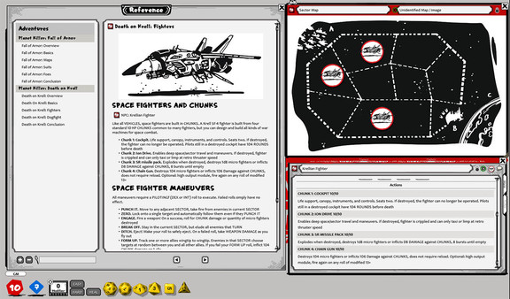 Скриншот из Fantasy Grounds - Index Card RPG