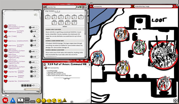 Скриншот из Fantasy Grounds - Index Card RPG