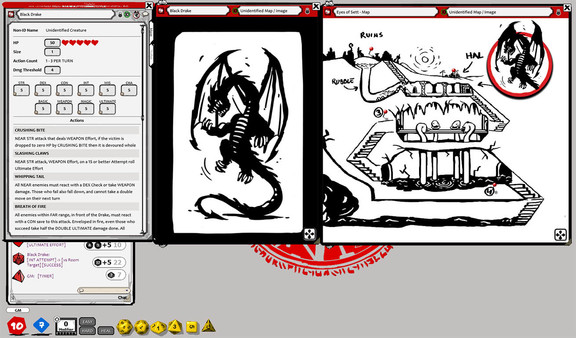 Скриншот из Fantasy Grounds - Index Card RPG
