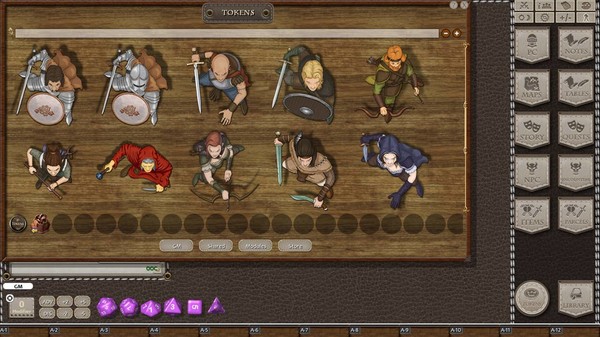 Скриншот из Fantasy Grounds - Jans Token Pack 03 - Heroes 1