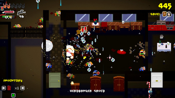 Headbangers in Holiday Hell game for windows Pc 1