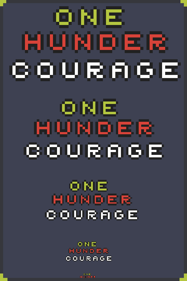 One Hundred Courage for steam