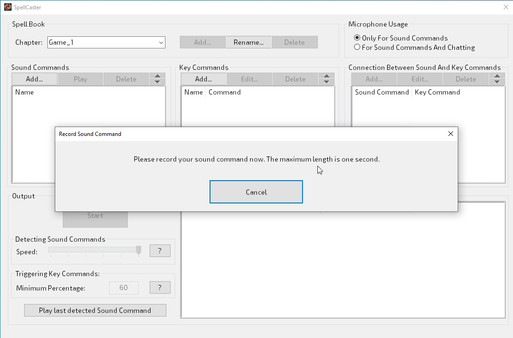 SpellCaster game for Linux 1