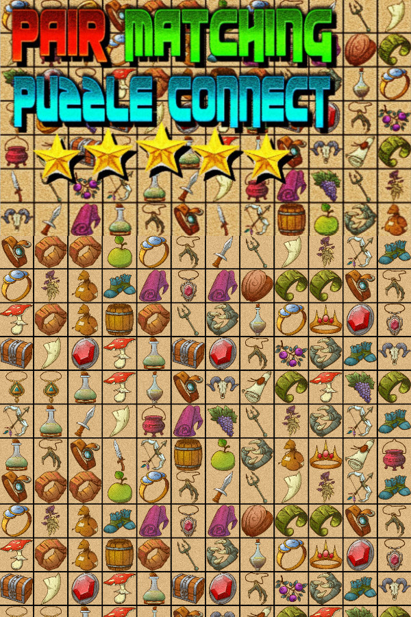 Pair Matching Puzzle Connect