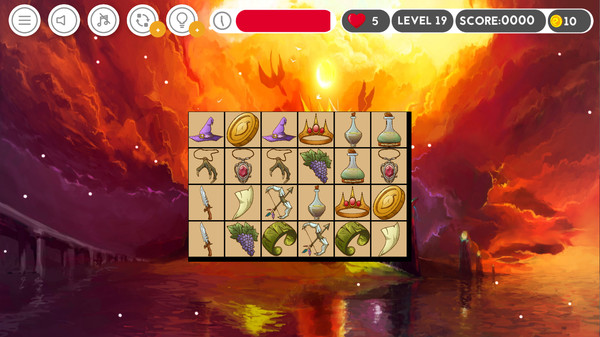 Pair Matching Puzzle Connect game for windows Pc 1